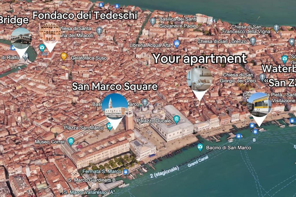 2 Min Da Piazza San Marco L-Home Venice Ngoại thất bức ảnh